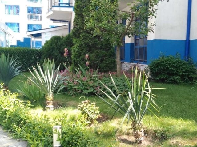 The Blue Studio  In a complex next to the beach