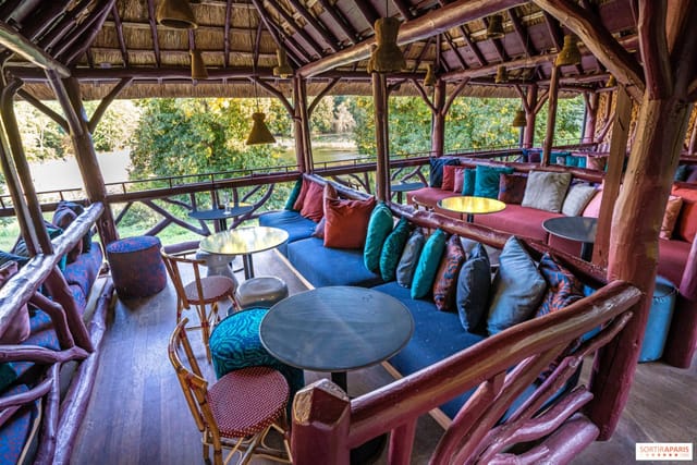 Les Paillotes - a former 19th century guinguette with an amazing view on the ponds