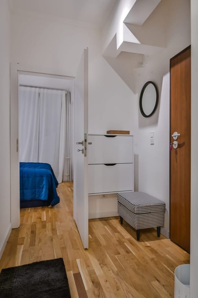 Pieces of Nature in a Stylish One-bedroom Flat