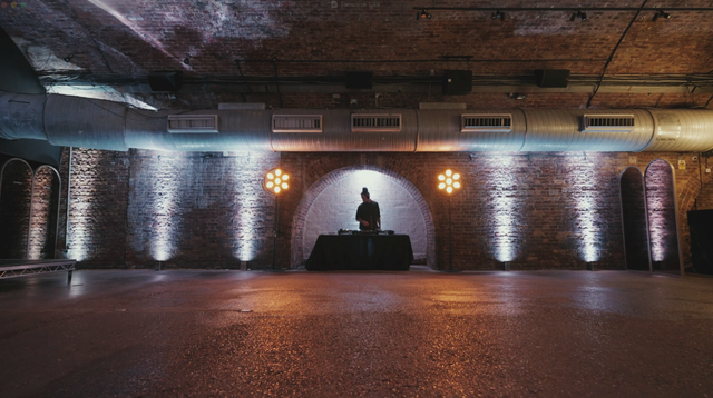 Three Railway Arch Industrial Venue with a Courtyard in Shoreditch