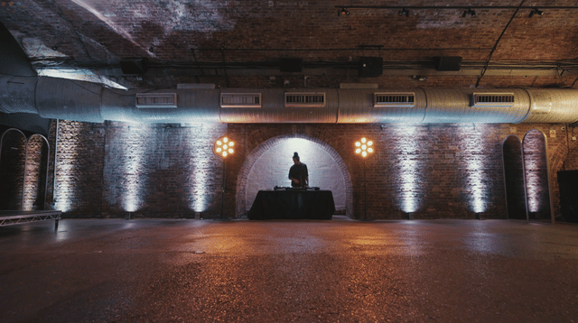 Three Railway Arch Industrial Venue with a Courtyard in Shoreditch