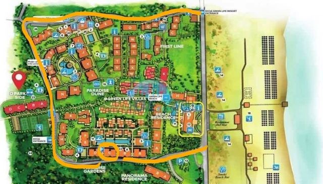 Lovely 1BD Apartment in a Green Life Resort