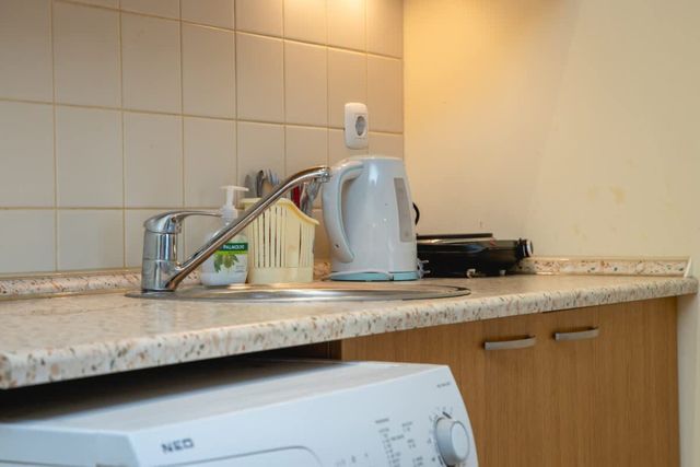 Studio with a balcony near the centre