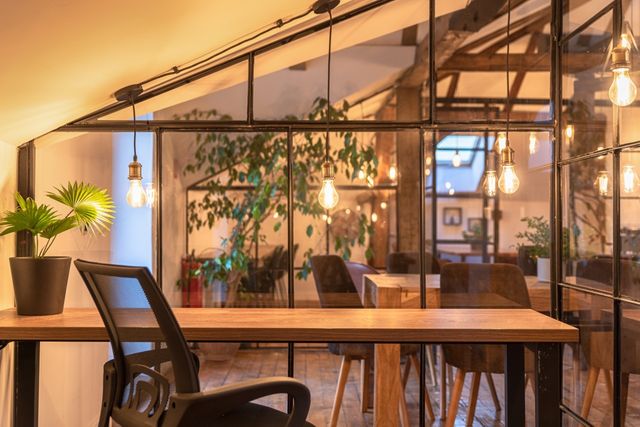 Live-feeling co-working space ready for filming in Sofia