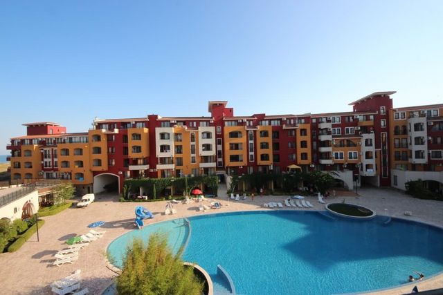 Cozy Aheloy  Marina Cape  Nice studio, Pool view