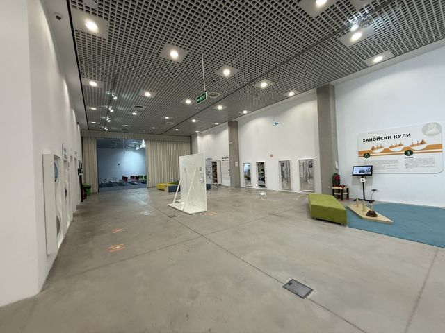 A science Museum with modern interior