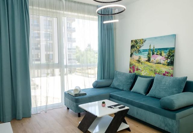 Chic 1BR Flat & Garage | Garden Residence, Varna