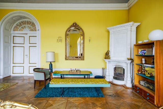 Castle of Burgscheidungen is a combination of baroque and renaissance styles