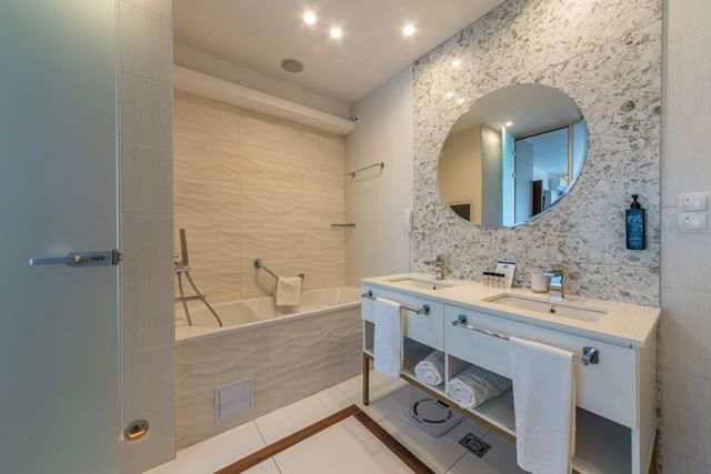 Futuristic One Bedroom Apartment in the Maritim Paradise Blue Hotel