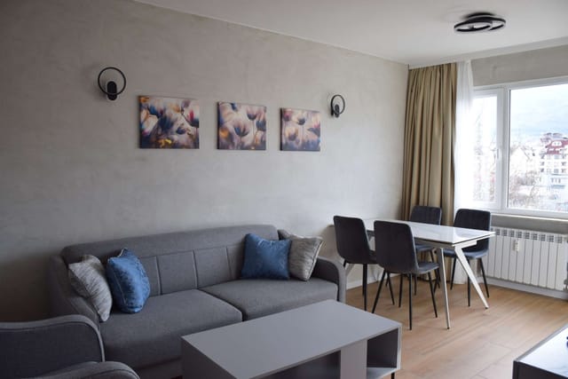Bright & Cozy 1-Bedroom with Stunning Vitosha View