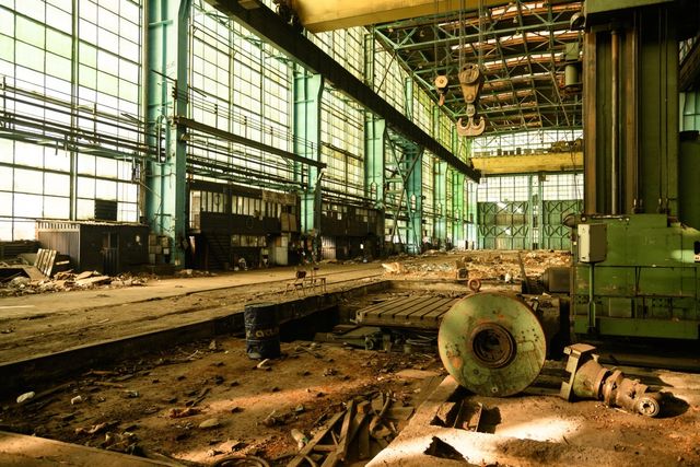 Abandoned Factory Bucharest