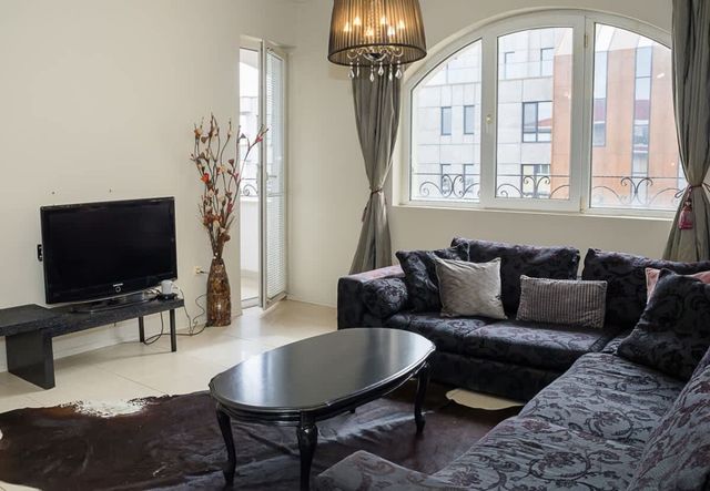 Modern 2BD in Evksinograd with Pool & Balcony