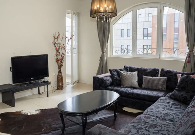 Modern 2BD in Evksinograd with Pool & Balcony