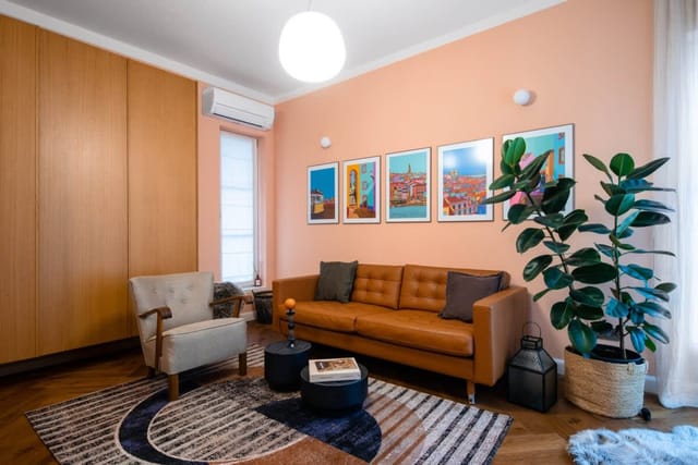 Sofia Spectrum: Vibrant Design Oasis - 1BD Charm