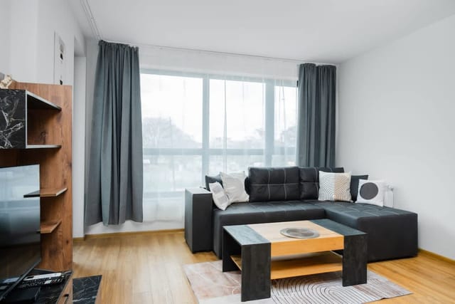 Modern Stay with Balcony and Parking