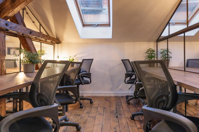 Live-feeling co-working space ready for filming in Sofia