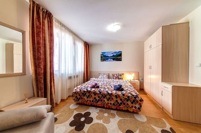 1BD Ski View Retreat in Pamporovo with Fireplace