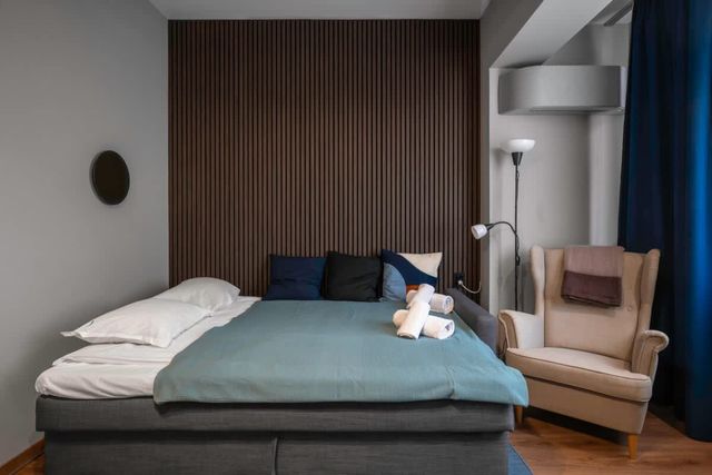 Lux Flat next to Park with working space