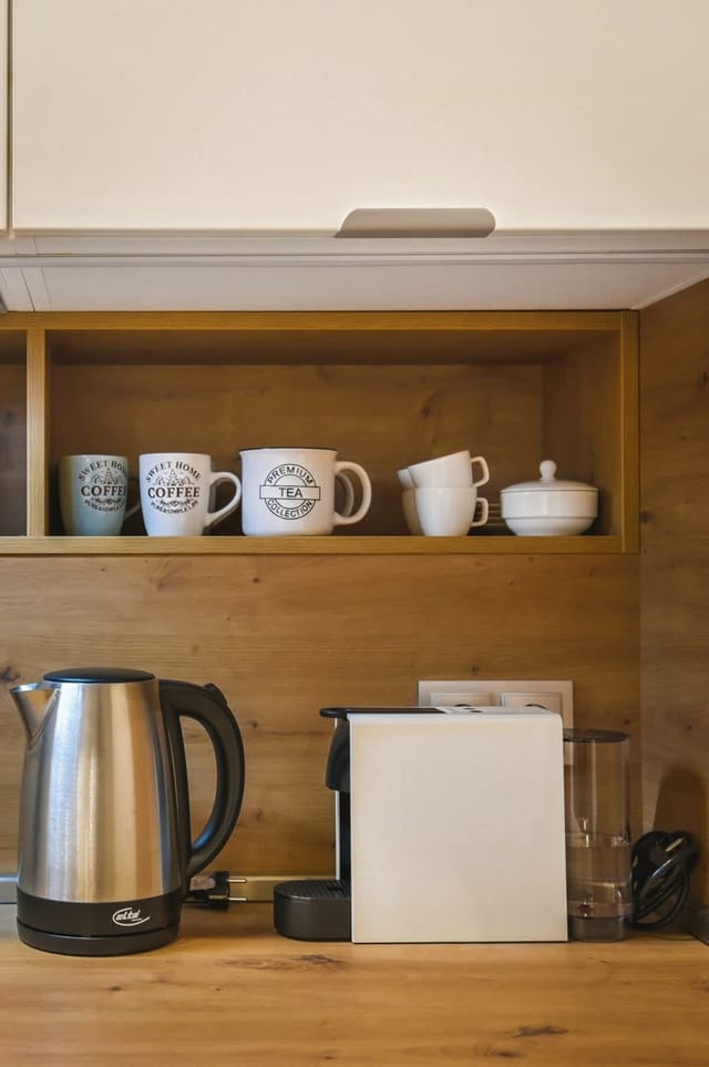 Pieces of Nature in a Stylish One-bedroom Flat