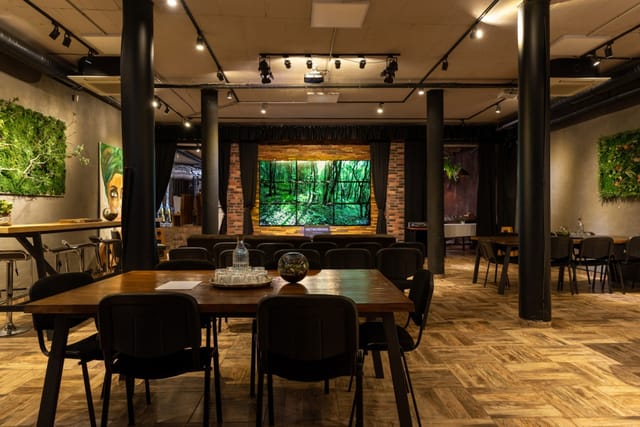 Cinematic Co-working Space HQ in Sofia