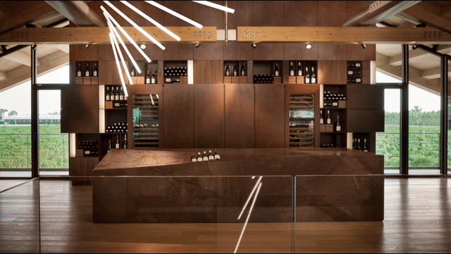 Wine Tasting Room Le Monde