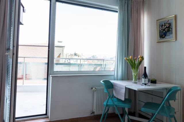 Tony's Sunny Rooftop Studio