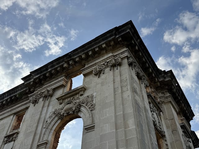 Ruined Palace, Romania
