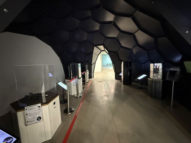 A science Museum with modern interior