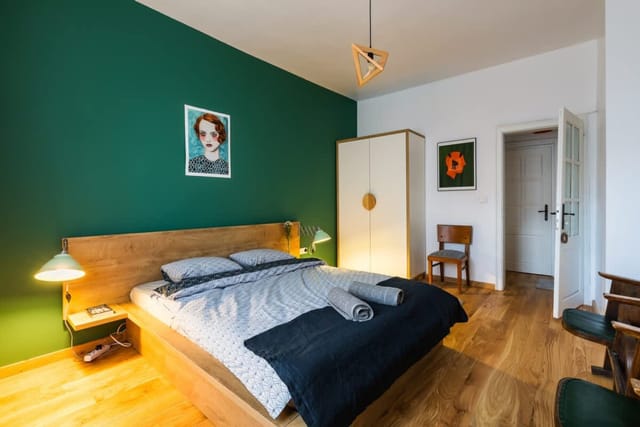 Eclectic and boutique designers apartment/ parking