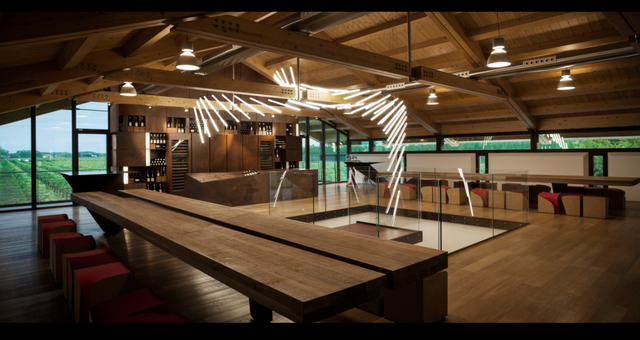 Wine Tasting Room Le Monde