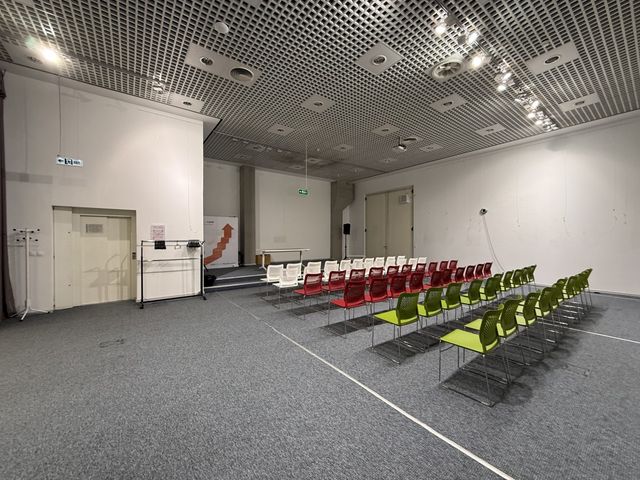 A science Museum with modern interior