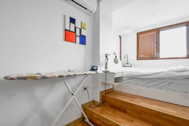 Split-Level City Stay with Balcony