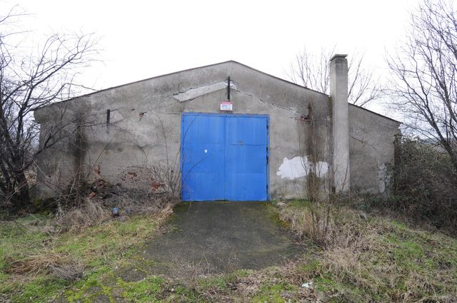 Industrial building - woodworking/carpentry shop, old cow barns - former collective farm from the socialist regime