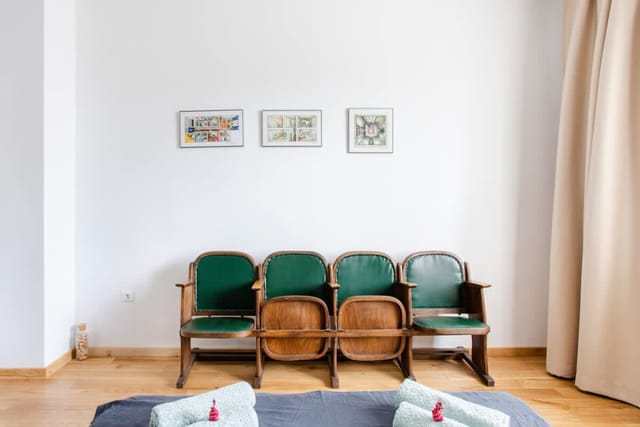 Eclectic and boutique designers apartment/ parking