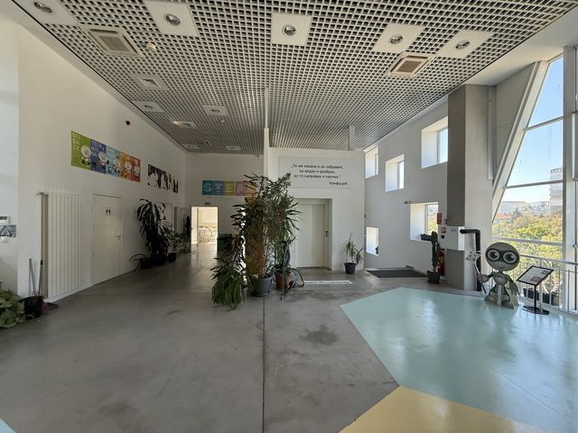 A science Museum with modern interior