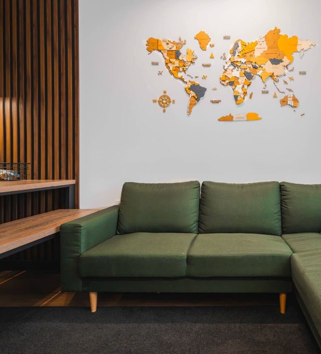 Lux Flat next to Park with working space