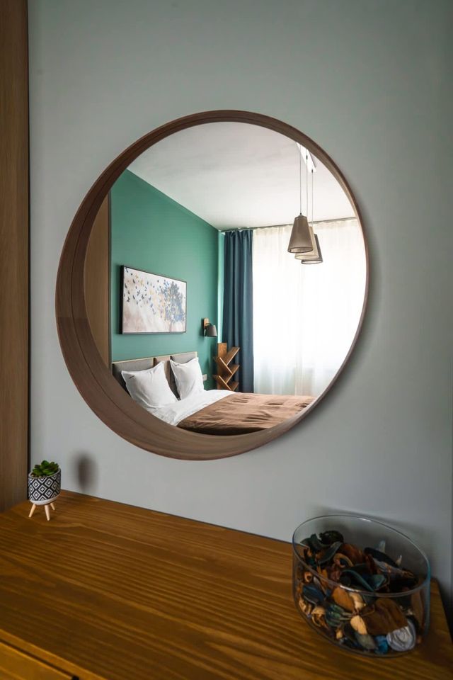 Lux Flat next to Park with working space