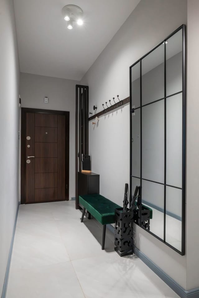 Lux Flat next to Park with working space