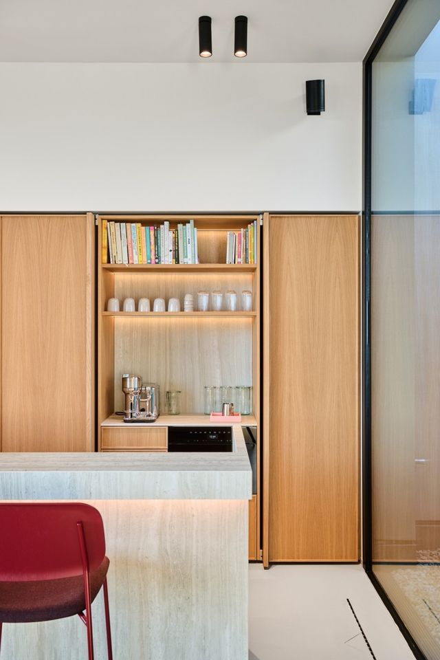 Design penthouse in Berlin Prenzlauer Berg with a large rooftop terrace