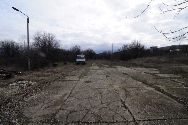 Industrial building - woodworking/carpentry shop, old cow barns - former collective farm from the socialist regime
