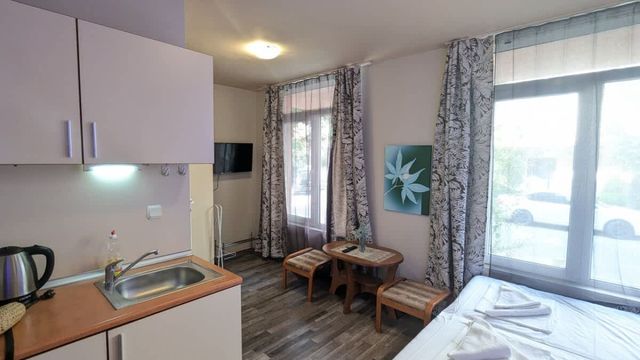 Compact studio with indoor pool near Cacao Beach