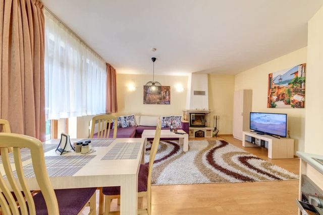 1BD Ski View Retreat in Pamporovo with Fireplace