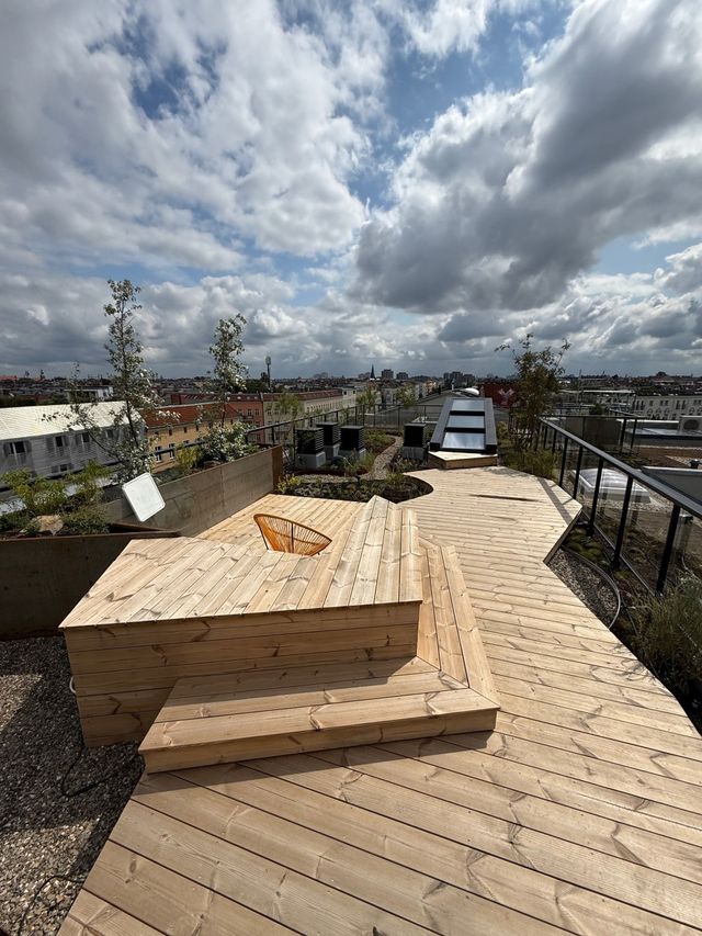 Design penthouse in Berlin Prenzlauer Berg with a large rooftop terrace