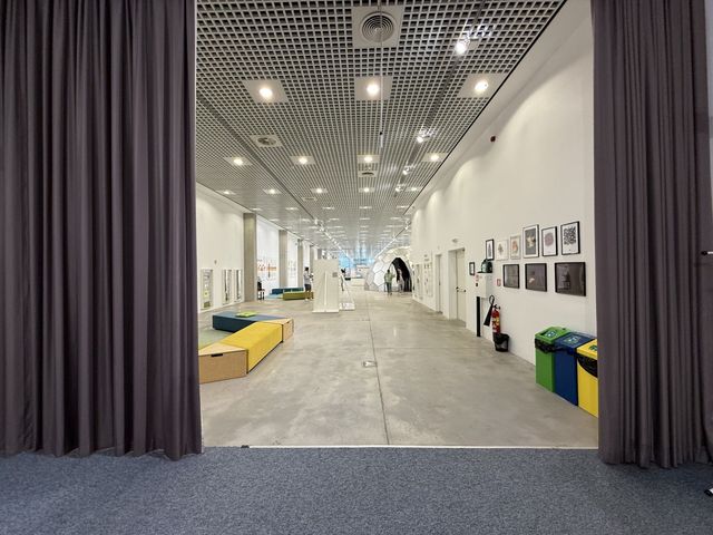 A science Museum with modern interior