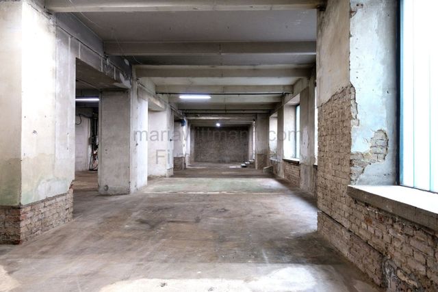 Raw Industrial Loft with Exposed Concrete and Brick