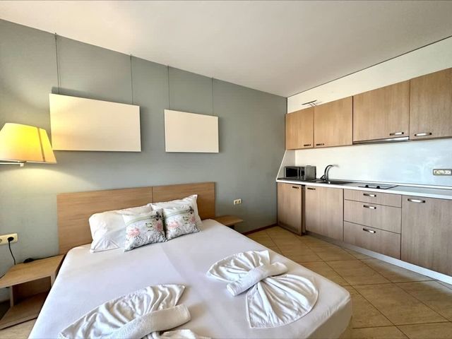 Comfortable studio for 4 guests in Aheloy Palace