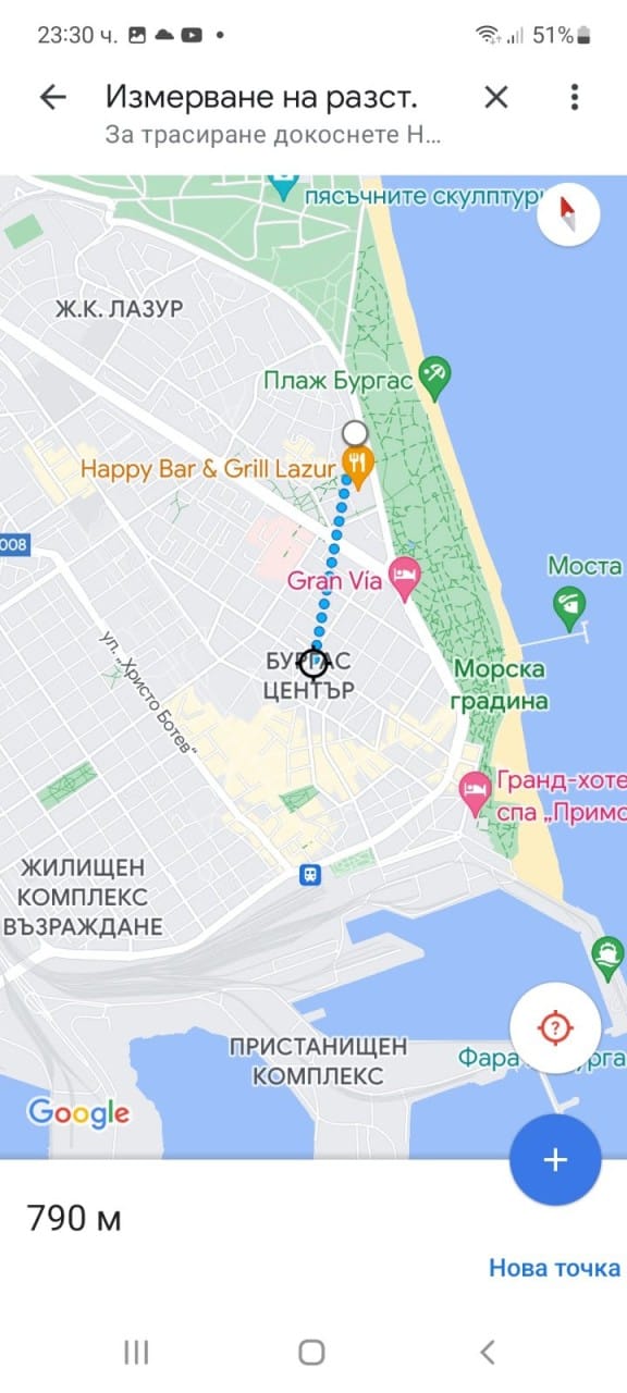 LAZUR  2BD Flat next to the Sea Garden