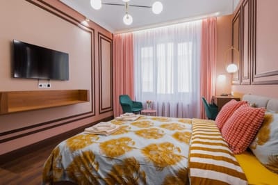 Charming Pastel 1BD Flat in the Heart of Sofia