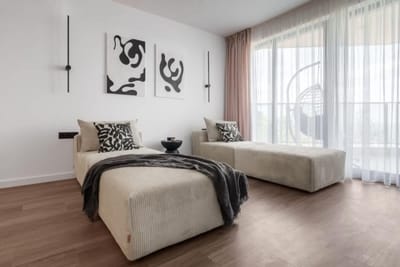 Stylish 1BR with Balcony & Parking | Skyline Varna