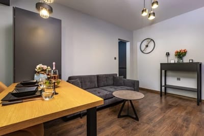 White&Grey Two 1-BD Apartments